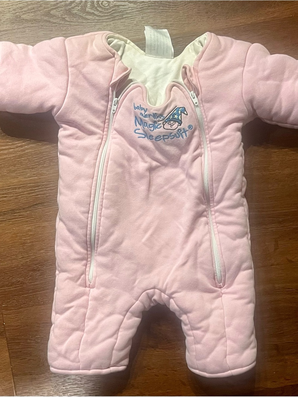 Magic Merlin SleepSuit Baby One-Piece in Light Pink 3-6 months 12-18 lbs